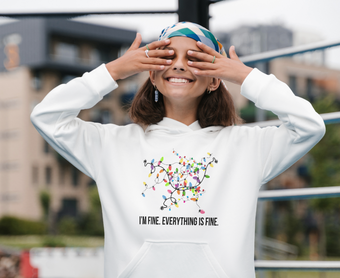I’M FINE - EVERYTHING IS FINE | Pullover Hoodie