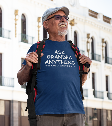 Ask Grandpa Anything | Short Sleeve T-shirt