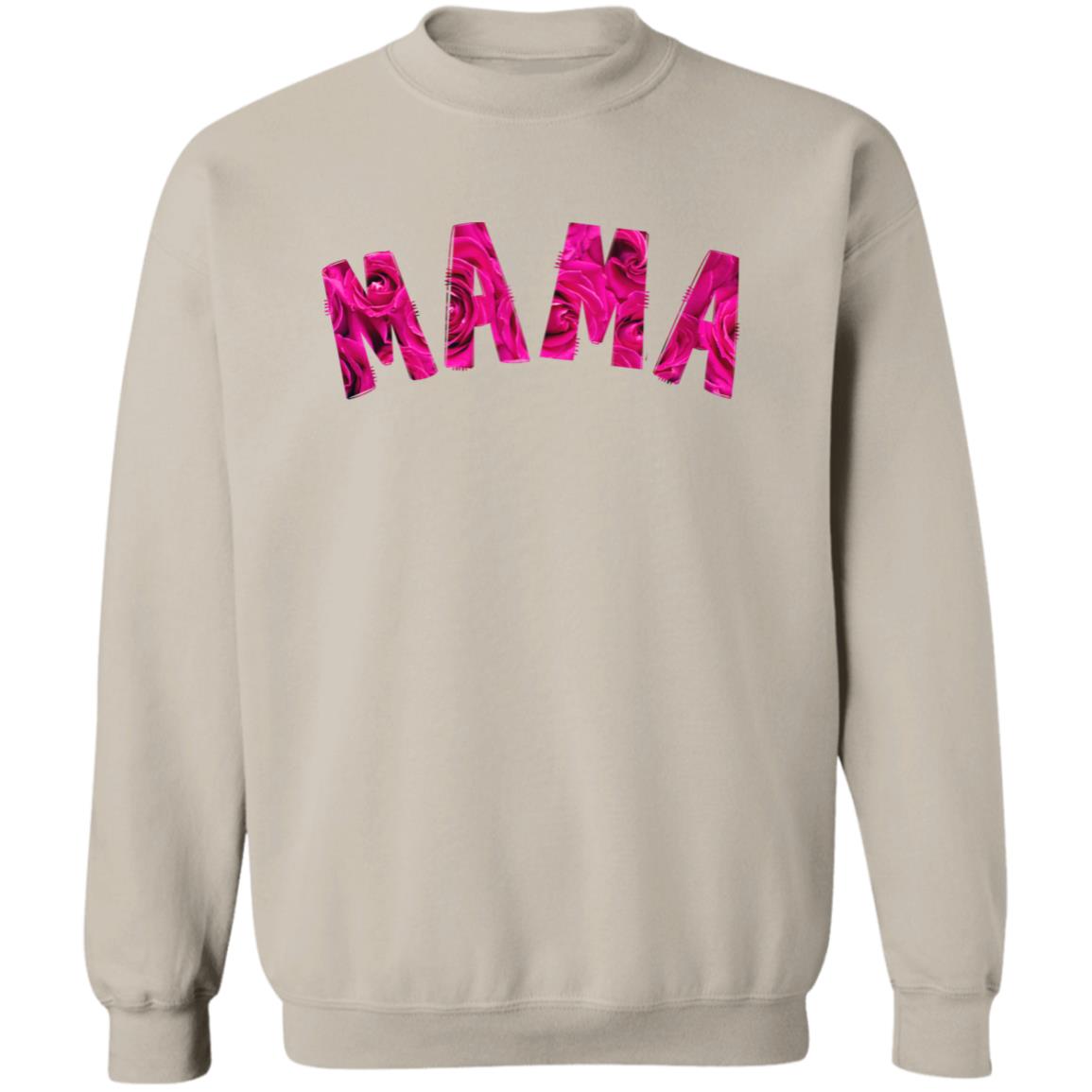 MAMA - Pink Rose | High Quality Sweatshirt | 12 Colors to Choose From