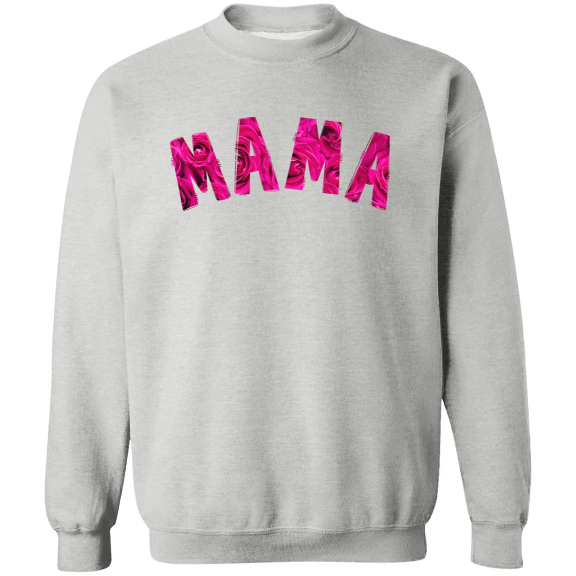 MAMA - Pink Rose | High Quality Sweatshirt | 12 Colors to Choose From