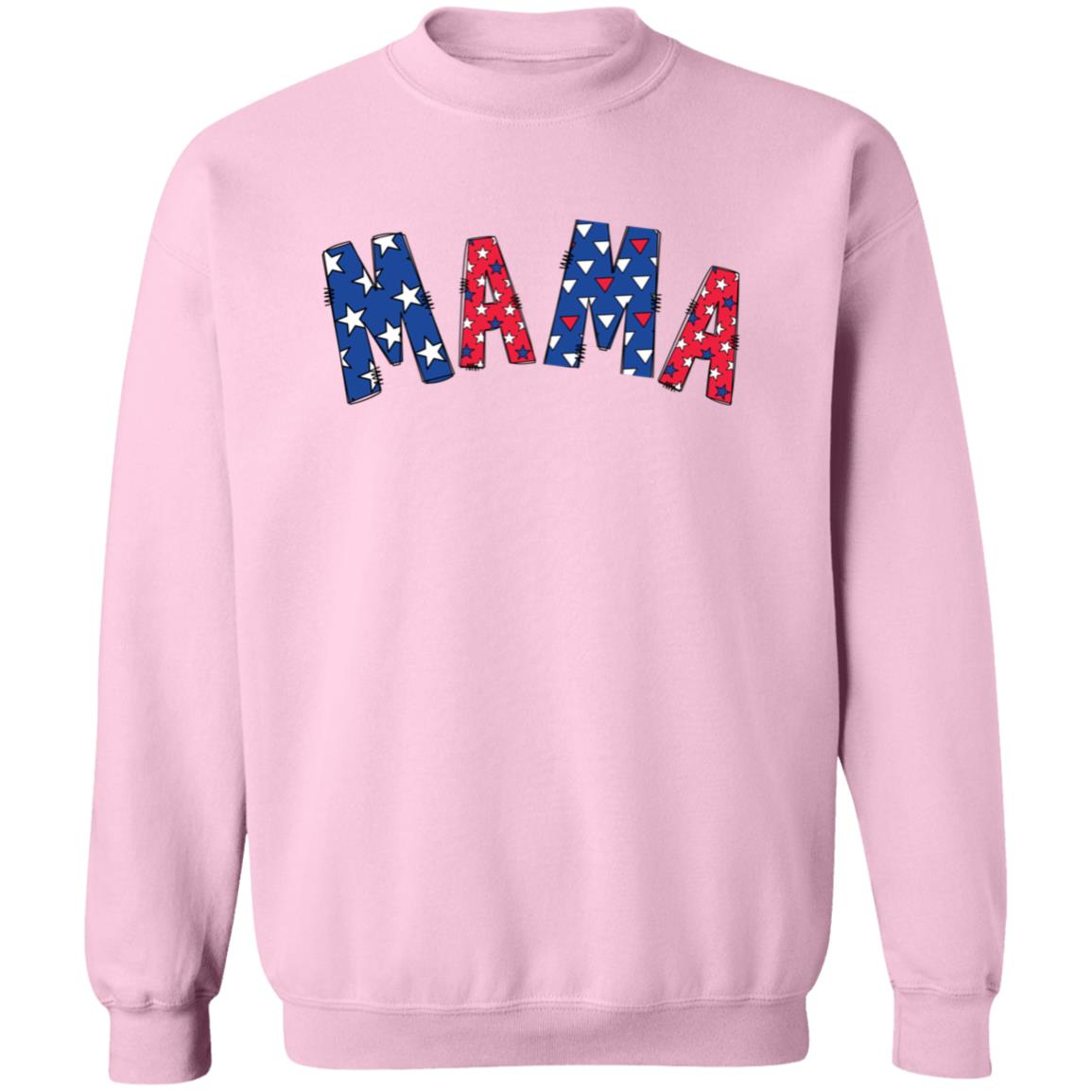 Patriotic MAMA | High Quality Sweatshirt | 14 Colors to Choose From