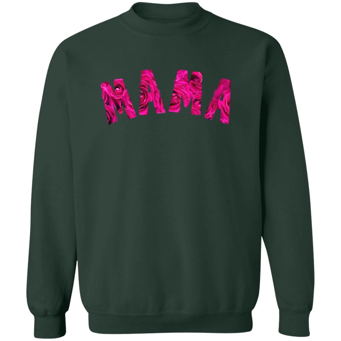 MAMA - Pink Rose | High Quality Sweatshirt | 12 Colors to Choose From