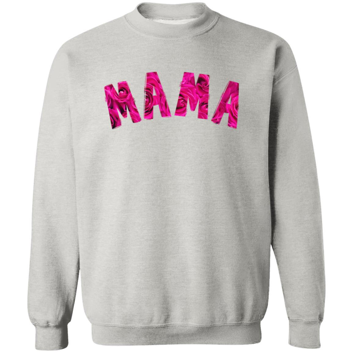 MAMA - Pink Rose | High Quality Sweatshirt | 12 Colors to Choose From