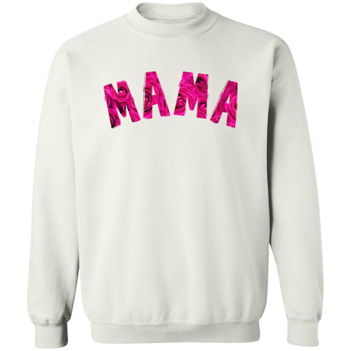 MAMA - Pink Rose | High Quality Sweatshirt | 12 Colors to Choose From