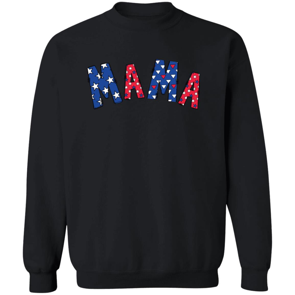Patriotic MAMA | High Quality Sweatshirt | 14 Colors to Choose From