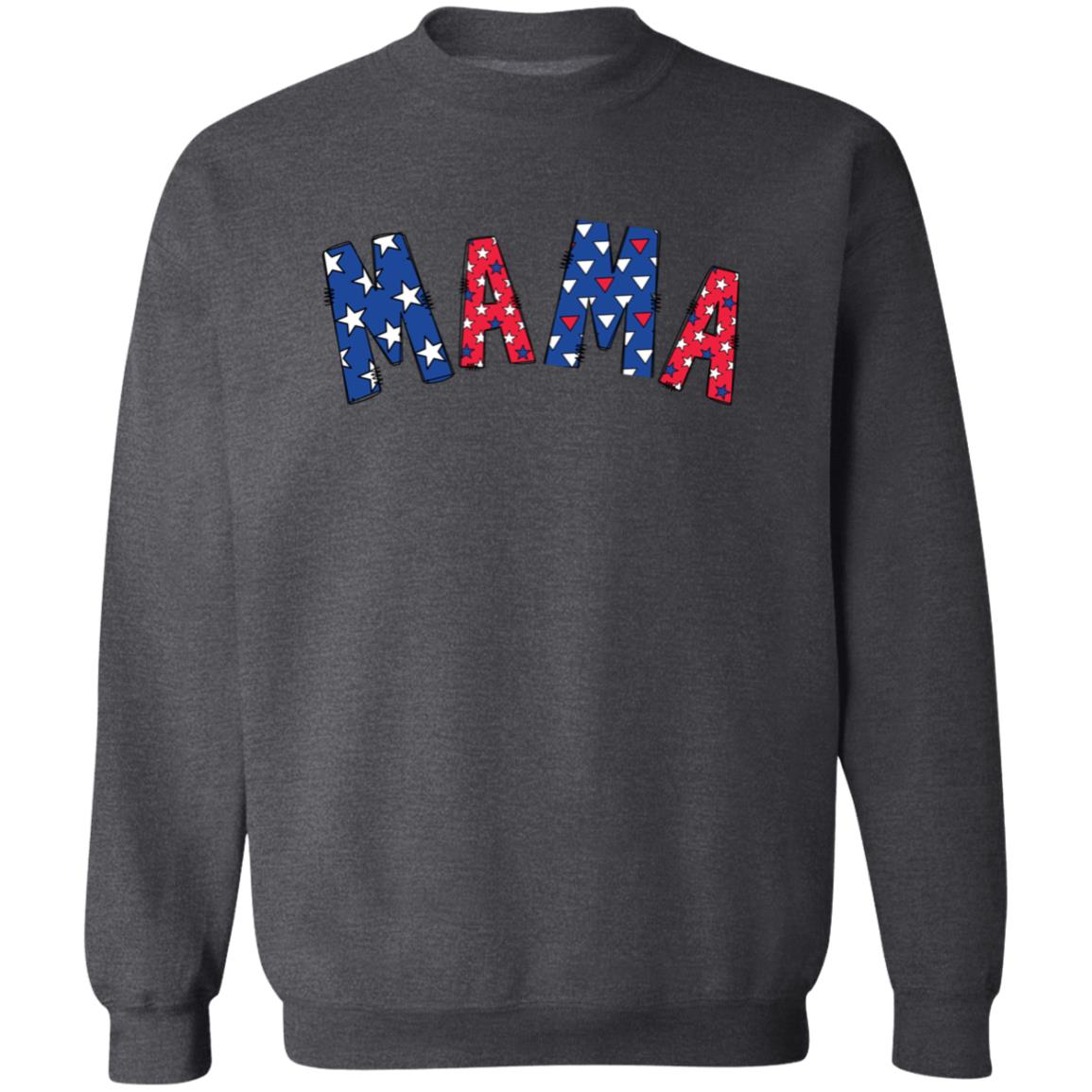 Patriotic MAMA | High Quality Sweatshirt | 14 Colors to Choose From