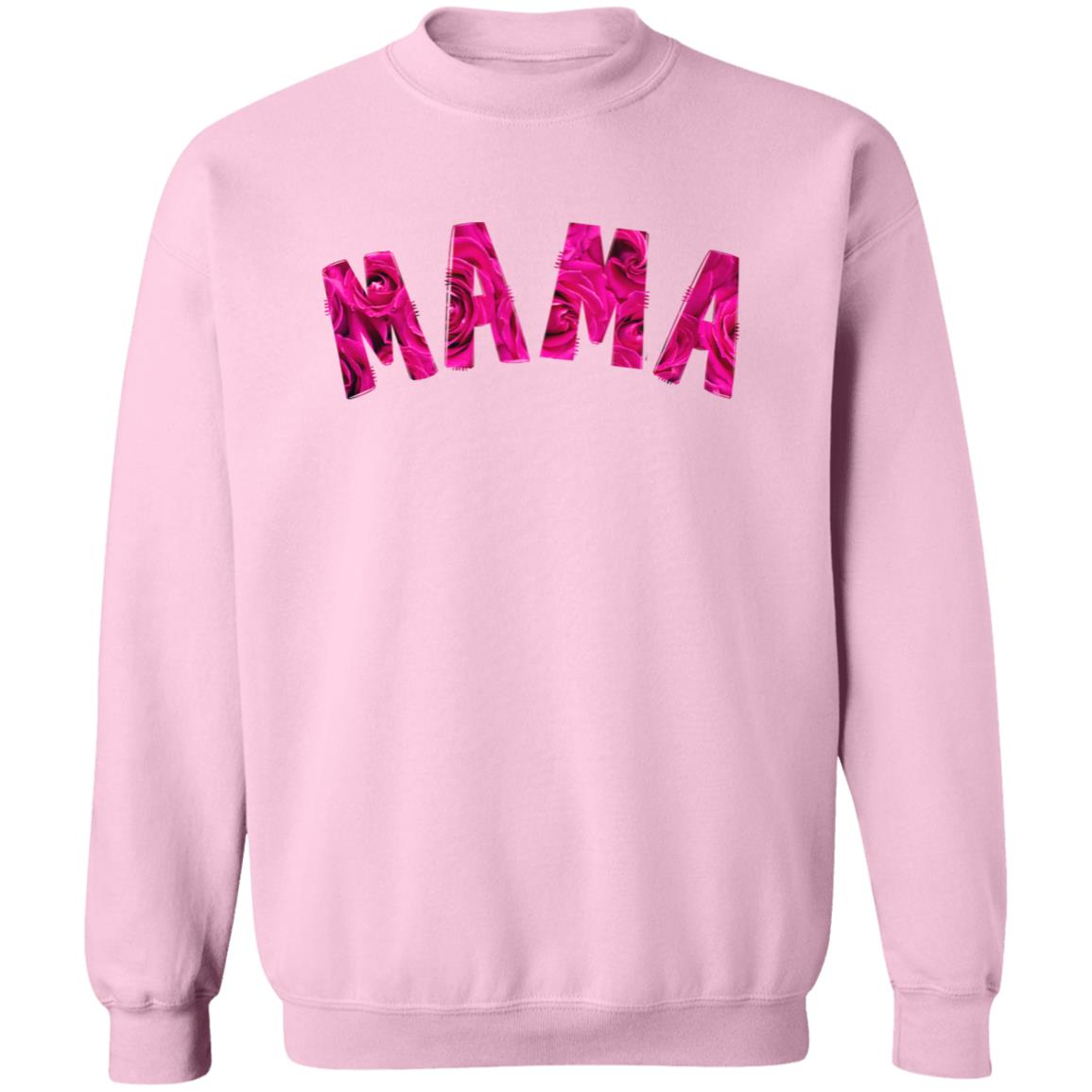 MAMA - Pink Rose | High Quality Sweatshirt | 12 Colors to Choose From