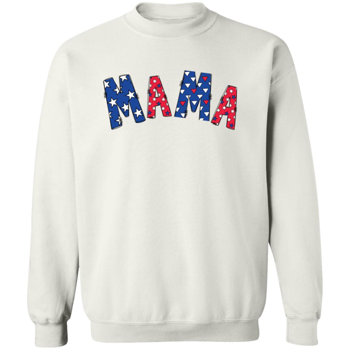 Patriotic MAMA | High Quality Sweatshirt | 14 Colors to Choose From