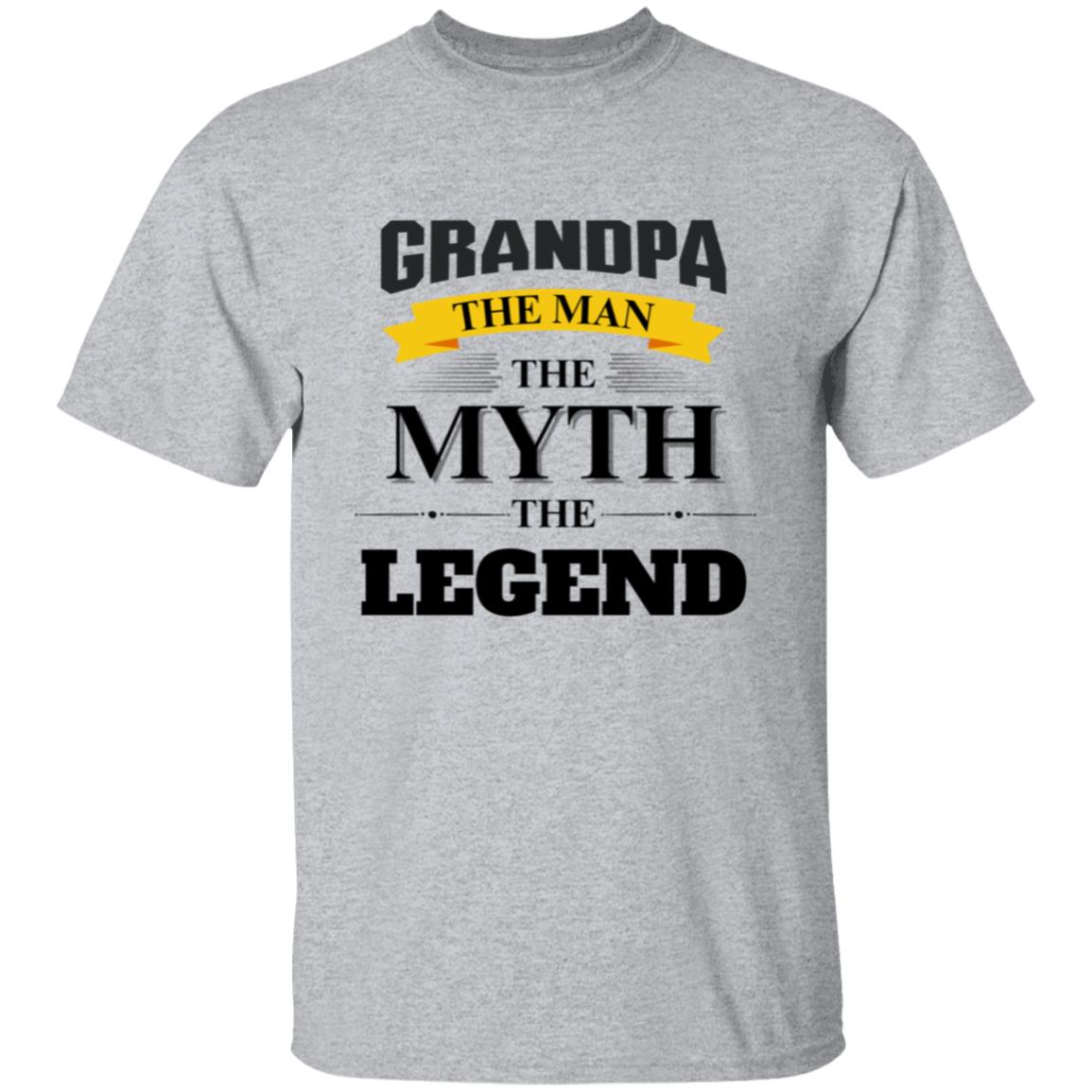 GRANDPA - The Man, The Myth, The Legend | Short Sleeve T-shirt