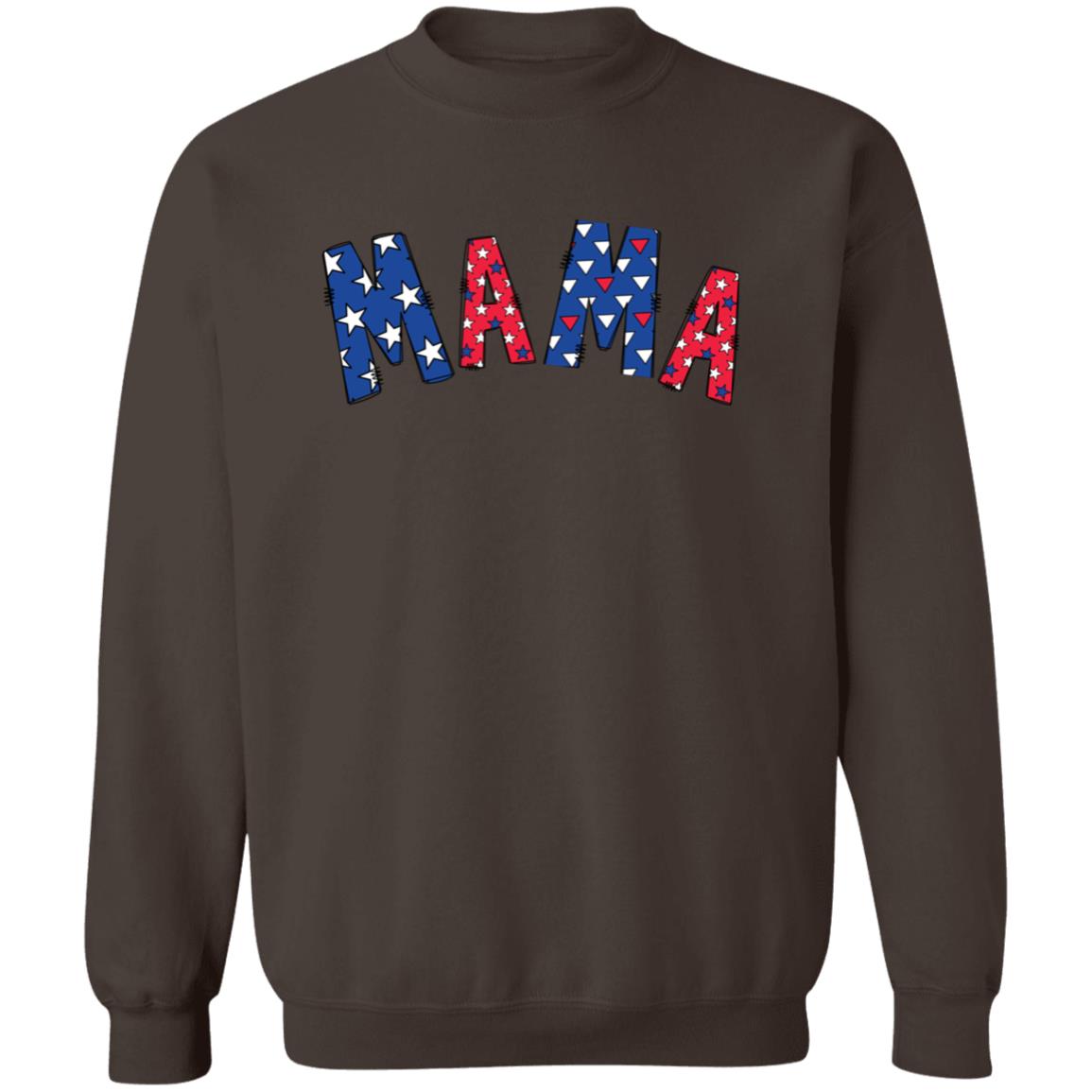 Patriotic MAMA | High Quality Sweatshirt | 14 Colors to Choose From