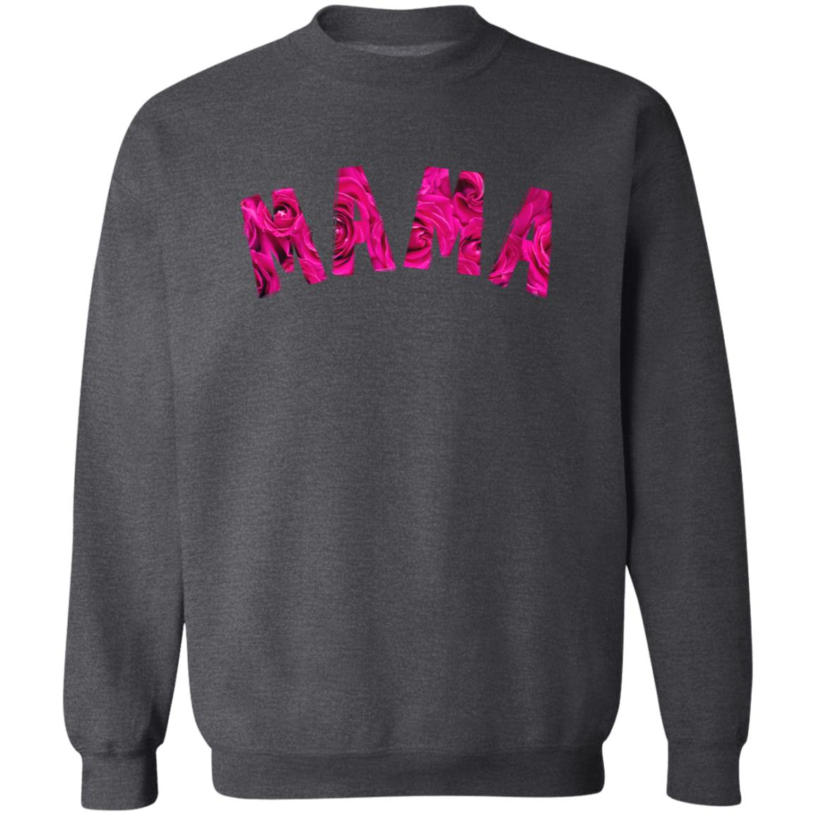 MAMA - Pink Rose | High Quality Sweatshirt | 12 Colors to Choose From