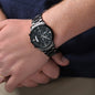 Dad | You've Shaped My Life | Black Metal Chronograph Watch