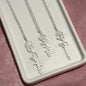 To My Lovely Granddaughter | Beautiful Flower Name Necklace