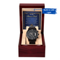 Bonus Dad | My Life Better | Metal Chronograph Watch