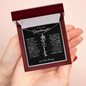 To My Lovely Granddaughter | Beautiful Flower Name Necklace