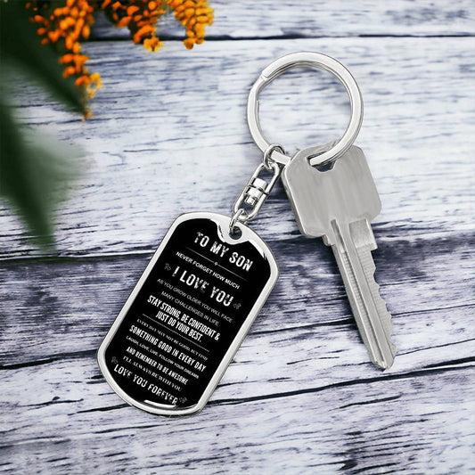 To My Son | Keychain 2
