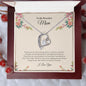To My Beautiful Mom | I Love You | Forever Love Necklace