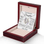 To My Beautiful Daughter | "I Filled It With My Love and Light" Love Dad | Forever Love Necklace