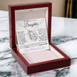 To My Precious Daughter | "Once Upon a Time..." | Forever Love Necklace | Love Mom & Dad