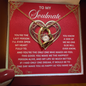 To My Soulmate | The Only One | Forever Love Necklace | FREE Earrings with Discount Code
