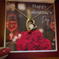 To My Valentine | 3 Words | Forever Love Necklace 8