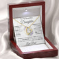 To My Beautiful Daughter | "I Filled It With My Love and Light" Love Dad | Forever Love Necklace