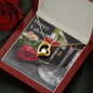 To My Valentine | 3 Words | Forever Love Necklace