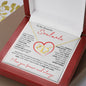 To My Beautiful Soulmate | Solid 10k Gold Everlasting Love Necklace | I Love You Forever and Always