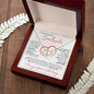 To My Beautiful Soulmate | Solid 10k Gold Everlasting Love Necklace | I Love You Forever and Always