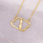 To My Beautiful Soulmate | Solid 10k Gold Everlasting Love Necklace | I Love You Forever and Always