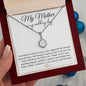 My Mother | On my Wedding Day | Eternal Hope Necklace