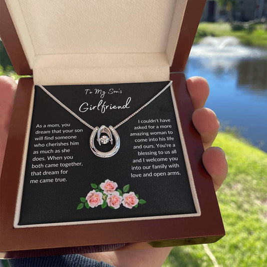 To My Son's Girlfriend | Lucky in Love Necklace