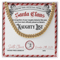 To My Naughty Lister | Naughty Behavior | Cuban Link Chain