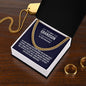 To My Grandson For Graduation | Congratulations | Cuban Link Chain