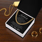 To My Amazing Husband | Cuban Link Necklace