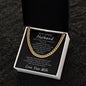 To My Amazing Husband | Cuban Link Necklace
