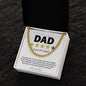 Dad | Five Stars | Cuban Link Chain