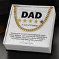 Dad | Five Stars | Cuban Link Chain
