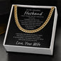 To My Amazing Husband | Cuban Link Necklace