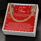 To My Son | That Door | Cuban Link Chain