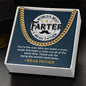 Dad | World's Best Farter | Cuban Link Chain