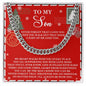 To My Son | That Door | Cuban Link Chain