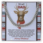 To My Dad | Be My Father | Cuban Link Chain