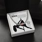 To My Man | Husband | Boyfriend | Lover | Soulmate | Fiancé | Valentine - Cuban Link Chain