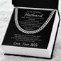 To My Amazing Husband | Cuban Link Necklace