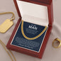 To My MAN | Husband | Lover | Soulmate | Fiancé | Valentine - Cuban Chain