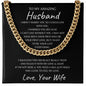 To My Amazing Husband | Cuban Link Necklace