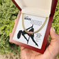 To My Man | Husband | Boyfriend | Lover | Soulmate | Fiancé | Valentine - Cuban Link Chain
