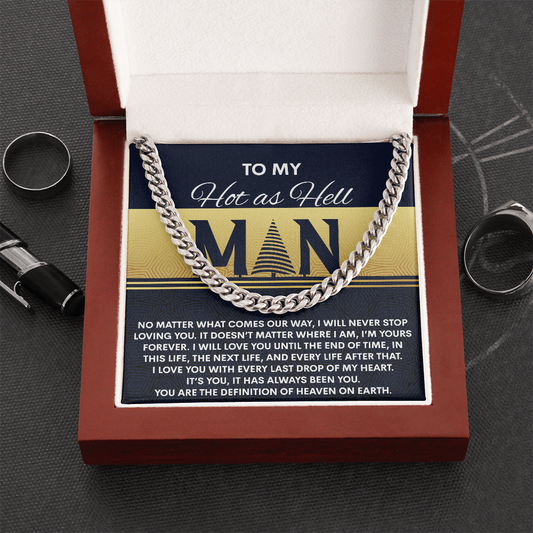 To My Man | Heaven On Earth | Cuban Link Chain