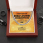 Dad | Dad Joke Champion | Cuban Link Chain